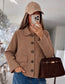 SUEDETTE CHECK JACKET - 10-16 - BEIGE