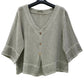 COTTON LINEN BUTTON TOP - 10-16