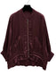 SATIN BOMBER - 10-16 - BURGUNDY