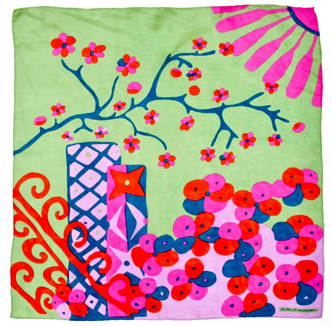 SILK SQUARE SCARF