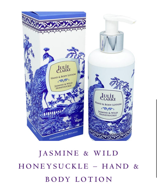 JASMINE & WILD HONEYSUCKLE HAND & BODY LOTION