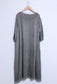 LINEN COTTON BLEND TUNIC - 10-16 - GREY