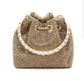 GOLD CRYSTAL OCCASION BAG