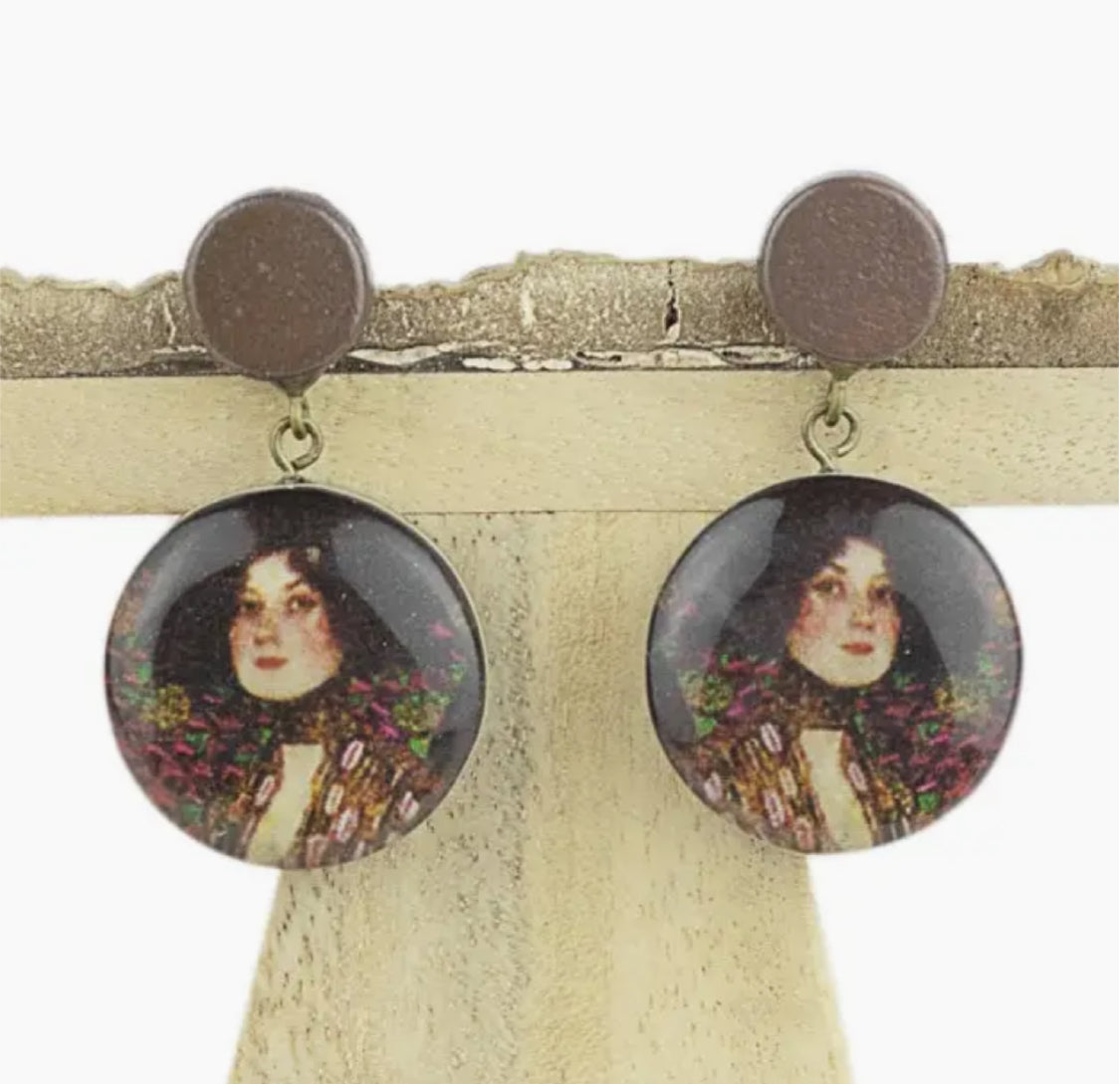 DECOUPAGE EARRINGS