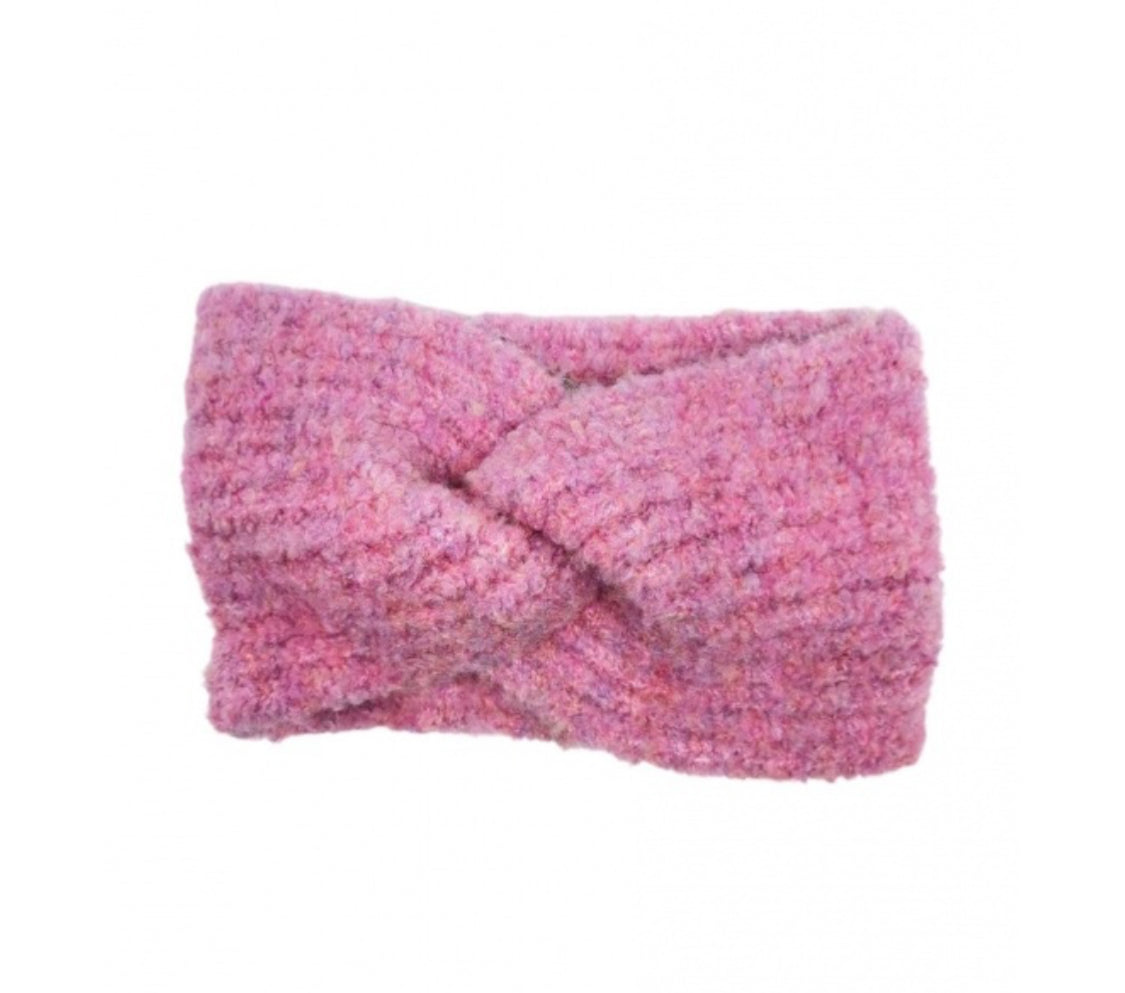 WOOL BLEND HEAD BAND - SOFT PINK