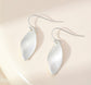 LEAF HOOK EARRINGS