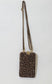 ANIMAL PRINT PHONE BAG - LEATHER