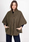 TEDDY BUTTON JACKET - 10-16 - KHAKI