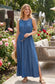MAXI DENIM DRESS - 8-12 - LIGHT WASH