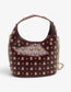 STUD CROSSBODY - BURGUNDY