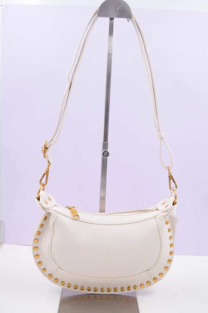STUD CROSSBODY - BEIGE