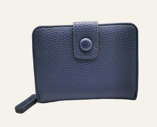 SMALL ZIP WALLET - NAVY