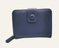 SMALL ZIP WALLET - NAVY