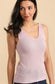 LUREX VEST TOP - 8-12 - PINK