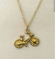 STAINLESS STEEL BICYCLE NECKLACE