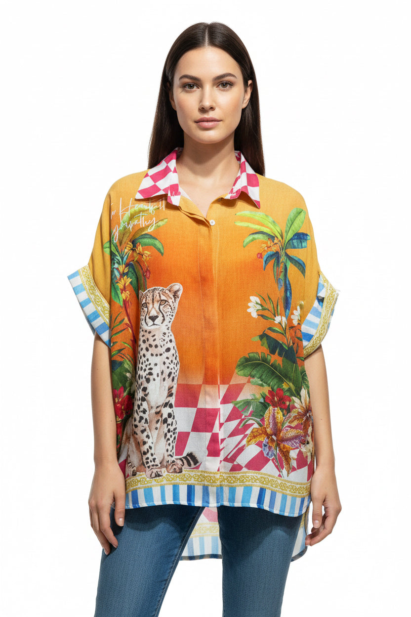 MULTI PRINT SHIRT - 10-16