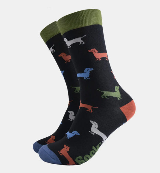 MEN’S SAUSAGE DOG SOCKS