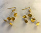 STAINLESS STEEL FLOWER DROP EARRINGS