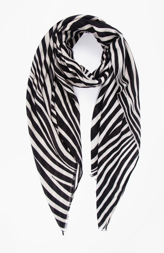 MONOCHROME SCARF