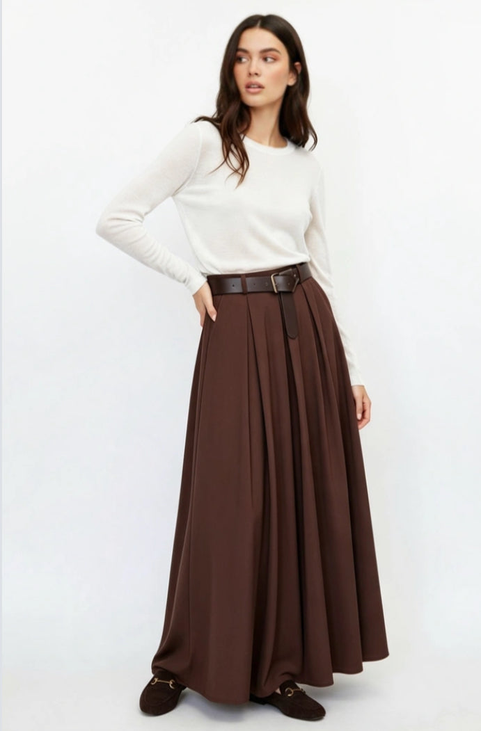 CULOTTE PANTS - 10-16 - CHOCOLATE