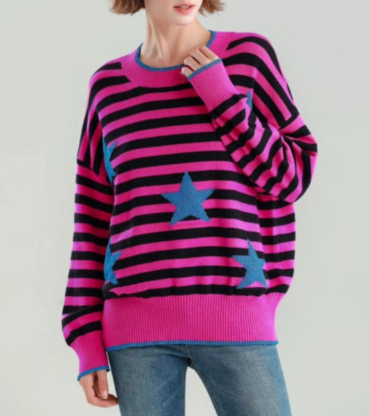STAR KNIT JUMPER - 10-16