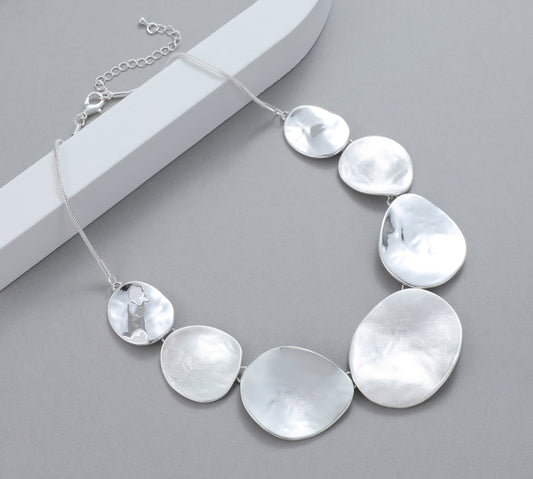 MATT DISC NECKLACE