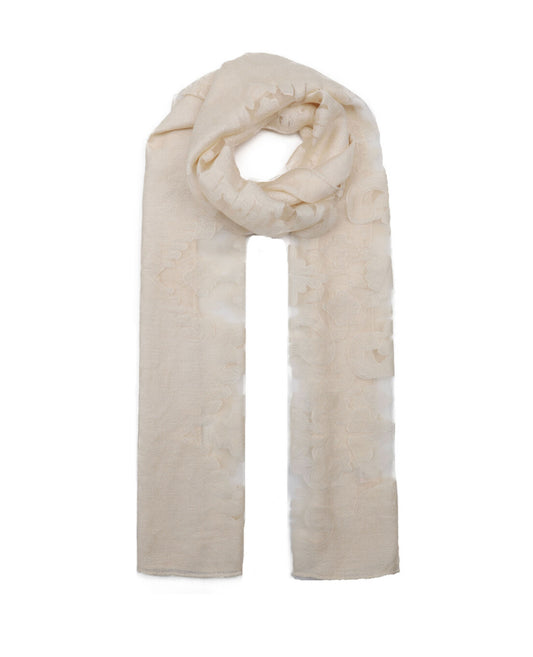 LACE SCARF - CREAM