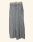 STRIPED LINEN PANTS - 8-14 - NAVY