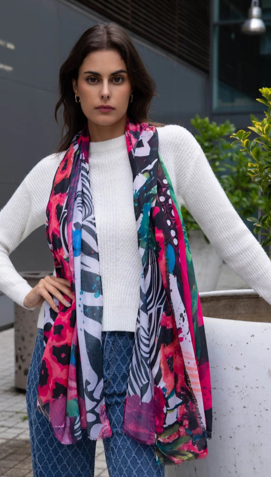 MULTI PRINT SCARF