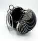 BLACK SPHERE CRYSTAL OCCASION BAG