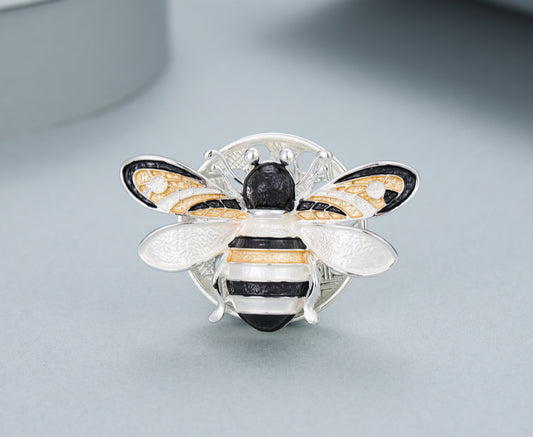 MAGNETIC BEE BROOCH