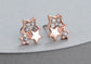 CRYSTAL STAR STUD EARRINGS