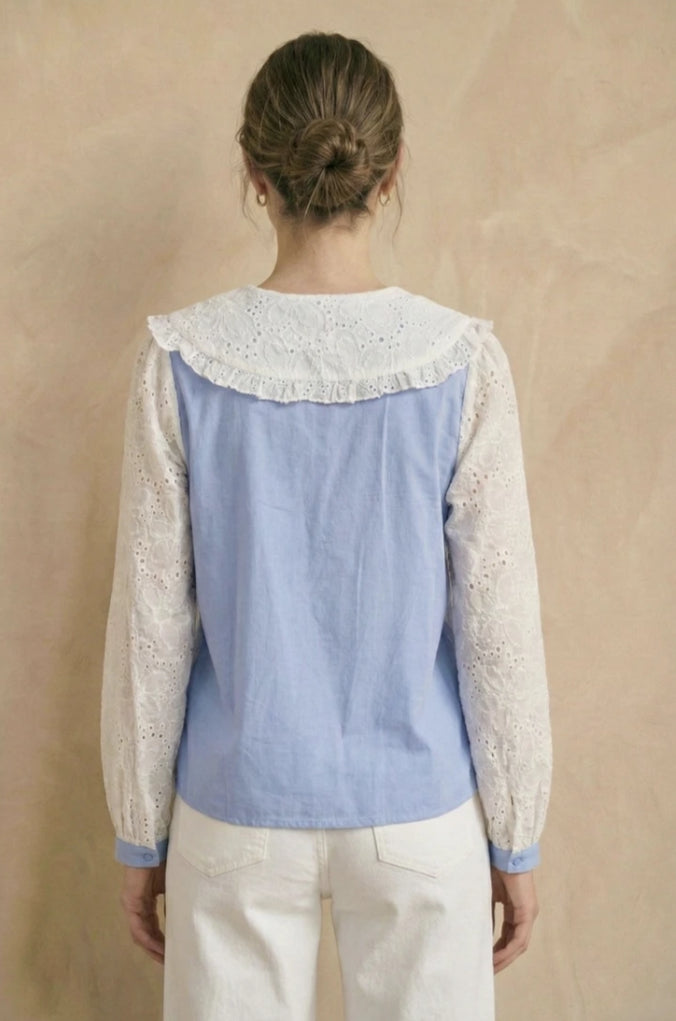 PETER PAN BLOUSE - 8-12