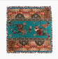 WILD PRINT SQUARE SCARF