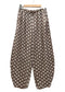 POLKA BARREL LEG PANTS - 10-16 - TAUPE