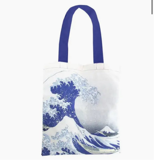 GREAT WAVE TOTE BAG