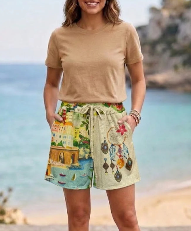 PRINT SHORTS - 8-14
