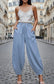 STUD TULIP DENIM PANTS - 10-16 - LIGHT WASH