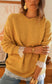 LACE BACK KNIT - 10-16 - MUSTARD