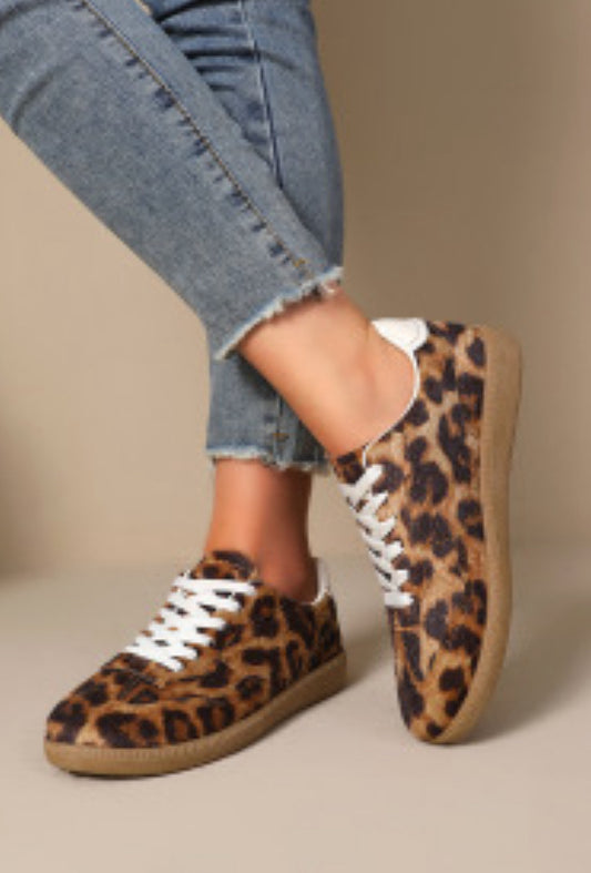 ANIMAL PRINT SNEAKERS