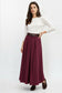 CULOTTE PANTS - 10-16 - BURGUNDY