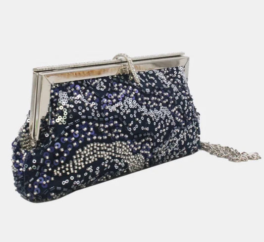 BEADED SEQUIN OCCASION BAG