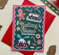 GOLD FOIL NOLLAIG SHONA CARD