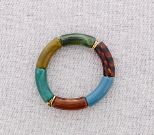 RESIN TUBES BRACELET