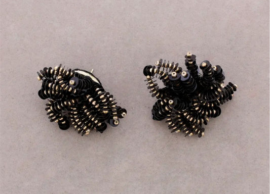 BEAD STATEMENT EARRINGS