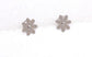 PETAL STUDS - SILVER