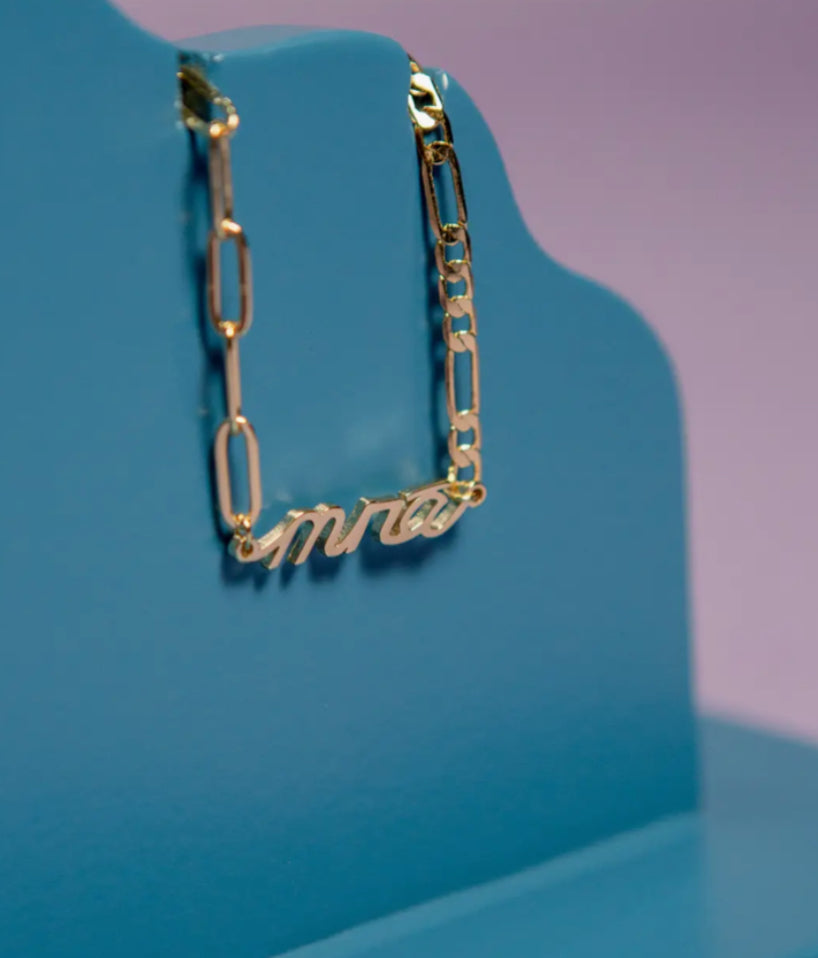 DKMV - MNA POWER CHAIN - 14CT GOLD PLATED