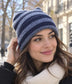 STRIPE RIB BEANIE