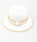 STRAW CLOCHE HAT