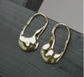 DNSK STATEMENT EARRINGS
